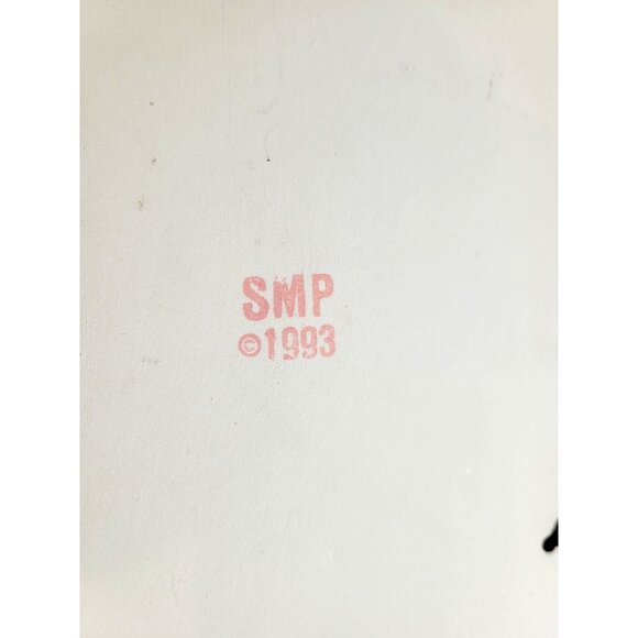 Smokey Mountain Pottery Dog Wall Hanging "Growing Old Is Not For Sissies" 1993 C - Picture 4 of 8